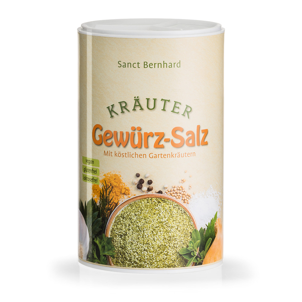 Kräuter-Gewürz-Salz jetzt online kaufen | Kräuterhaus Sanct Bernhard