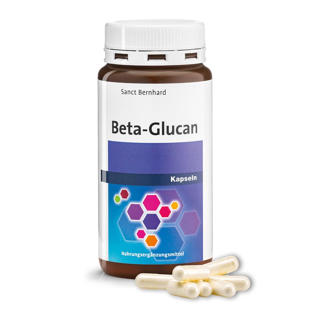Beta Glucan 120 x Kapseln1680 mg Tagesportion 1 Monatspackung 70% 