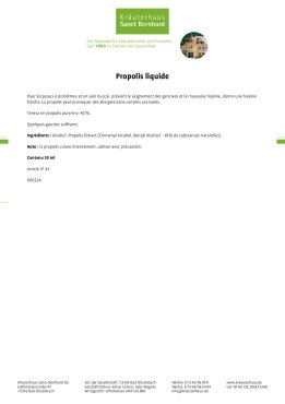 Propolis liquide 30 ml