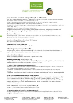 Capsule di Ginseng-Fit 200 capsule
