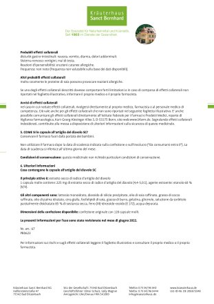 Capsule all'artiglio del diavolo SC 120 capsule