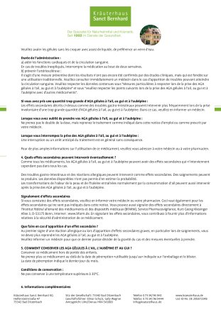 Gélules à  l’huile et à  l’ail avec de l’aubépine et du gui 480 gélules