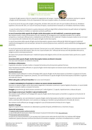 Capsule all’aglio-vischio-biancospino 480 capsule