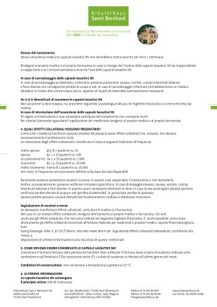 Capsule lassative SN 120 capsule