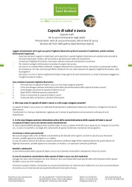 Capsule di sabal e zucca 300 capsule
