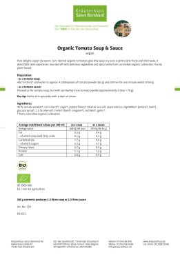 Organic Tomato Soup &amp; Sauce 360 g