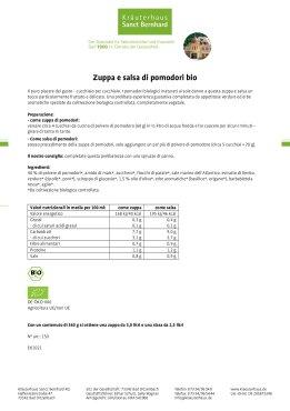 Zuppa e salsa di pomodori bio 360 g