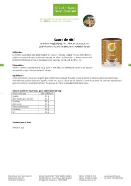 Sauce de rôti 500 g