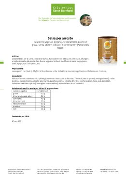 Salsa per arrosto 500 g