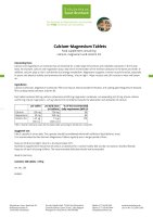 Calcium-Magnesium Tablets 400 tablets
