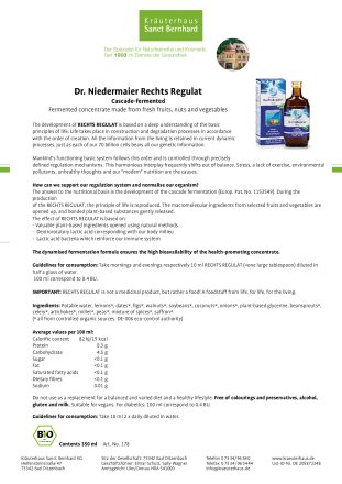 Dr. Niedermaier Rechts-Regulat® 350 ml