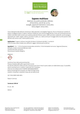 Sapone multiuso