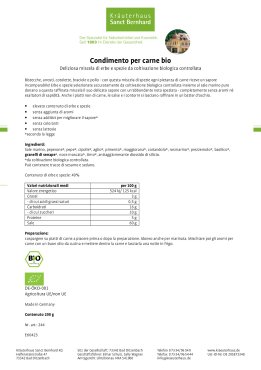 Condimento per carne bio 200 g