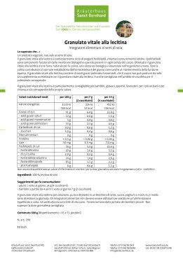 Granulato vitale alla lecitina 500 g