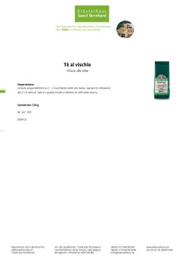 T&egrave; al vischio 150 g
