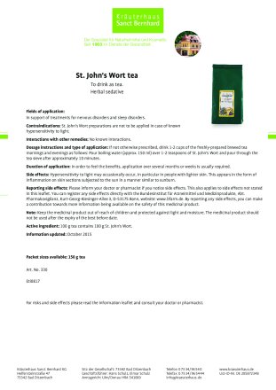 St. John's Wort Tea