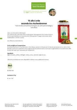 Tè alle 6 erbe secondo Eva Aschenbrenner 175 g