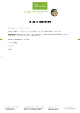 Tè alle erbe aromatiche 120 g