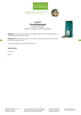 Tè alcalinizzante  500 g 500 g