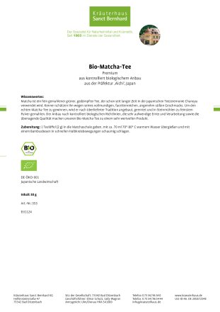 Matcha-Tee-Set 3 Stück