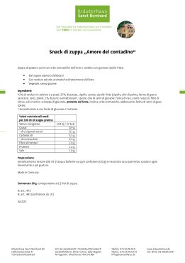 Snack di zuppa „Amore del contadino“ 20 g