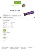 Bio-Aronia-Fruchtriegel 30 g