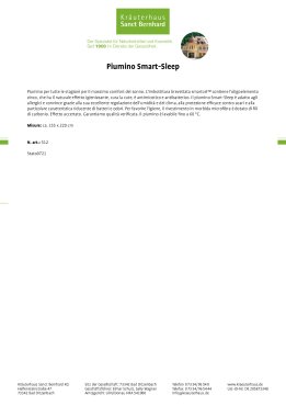 Piumino Smart-Sleep 155 x 220 cm