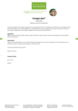 Tè alla erbe - Coregan® plus 500 g