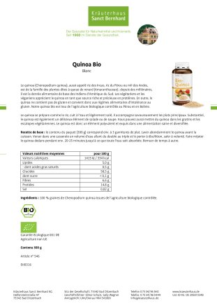 Quinoa Bio blanc 300 g