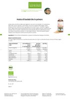 Frutto di baobab bio in polvere 160 g