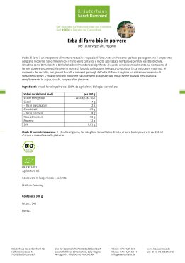 Erba di farro bio in polvere 300 g