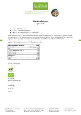Bio-Maulbeeren 500 g
