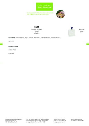 EGO Homme 100 ml