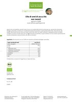 Olio di semi di zucca bio non tostati 250 ml