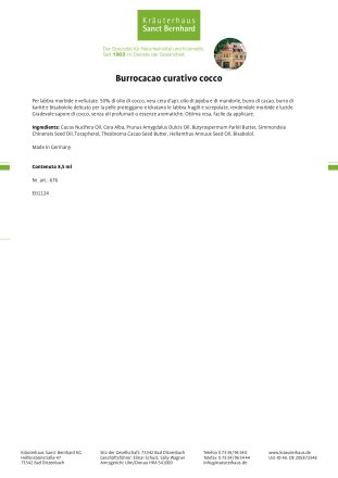 Burrocacao curativo cocco 8.5 ml