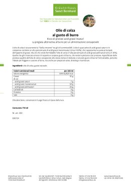 Olio di colza al gusto di burro 750 ml