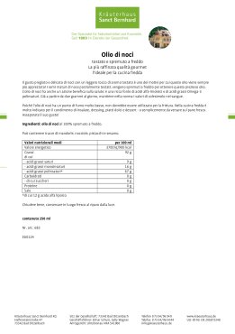 Olio di noci  tostato 250 ml