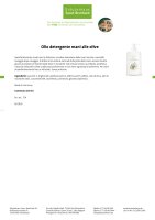 Olio detergente mani alle olive 250 ml