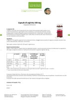 Capsule di arginina 500 mg 150 capsule