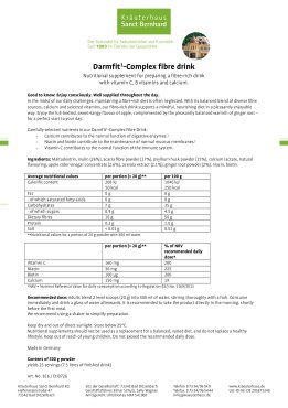 Darmfit1-Complex fibre drink