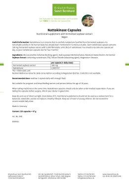 Nattokinase Capsules