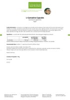 L-Carnosine Capsules 60 capsules