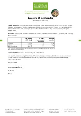 Lycopene 10 mg Capsules 120 capsules