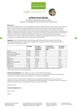 Caféine PLUS Gélules 120 gélules