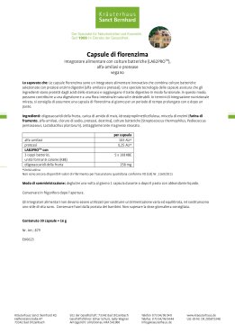 Capsule di florenzima 30 capsule
