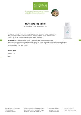 SILK Shampoing volume 500 ml