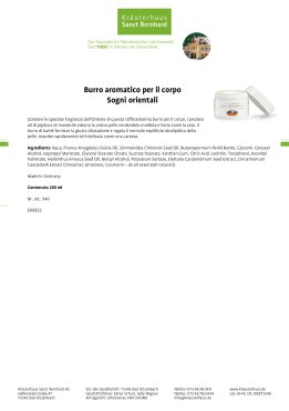 Set sogni orientali