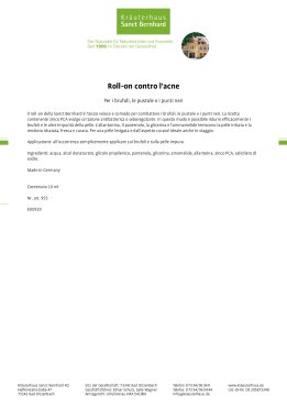 Roll-on contro l'acne 10 ml