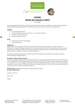 tierlieb Niente più zanzare e tafani per cavalli 500 ml