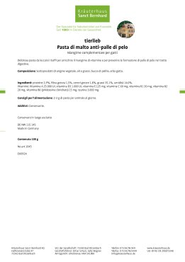 Pasta di malto anti-palle di pelo 100 g